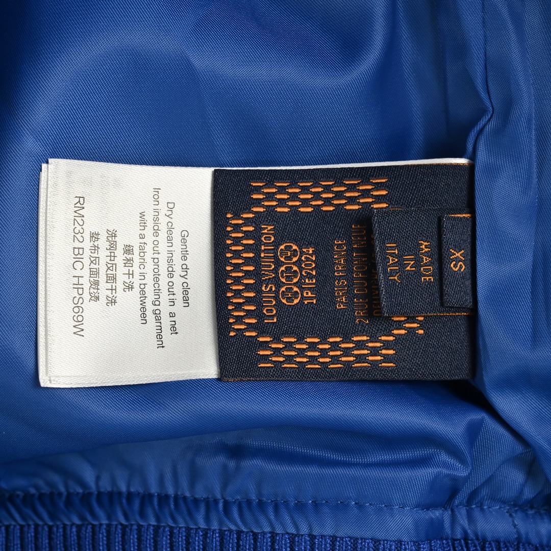 Louis Vuitton/路易威登 V字母刺绣拼接棒球服夹克外套