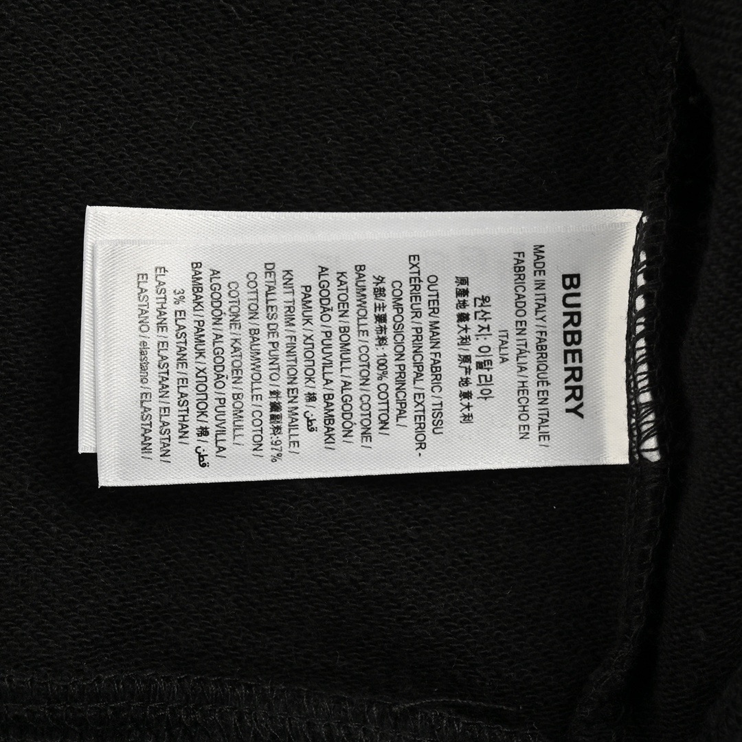 Burberry/巴宝莉 23Fw 格纹帽拼接拉链连帽卫衣外套