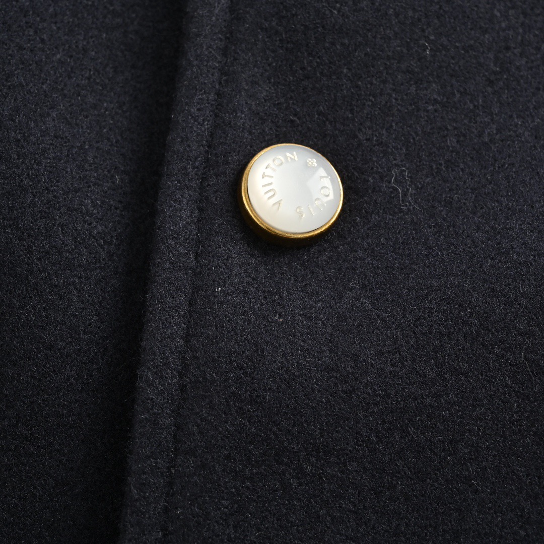 Louis Vuitton/路易威登 24Fw 海螺刺绣字母logo棒球服外套