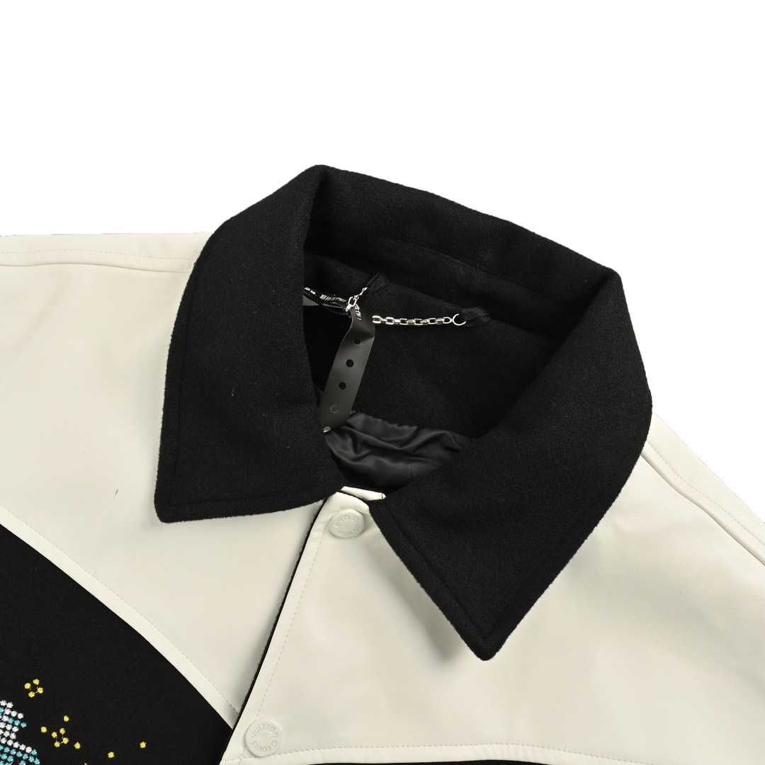 Louis Vuitton/路易威登 龙年限定拼接棒球服夹克外套