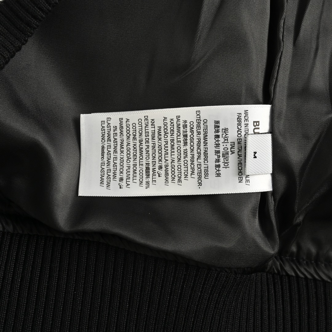Burberry/巴宝莉 后背刺绣小熊棒球服外套