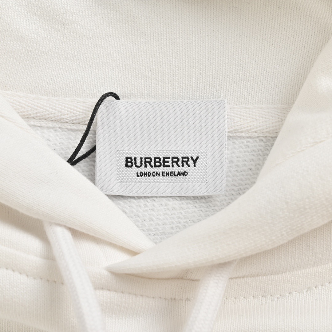 Burberry/巴宝莉 刺绣泰迪小熊连帽卫衣