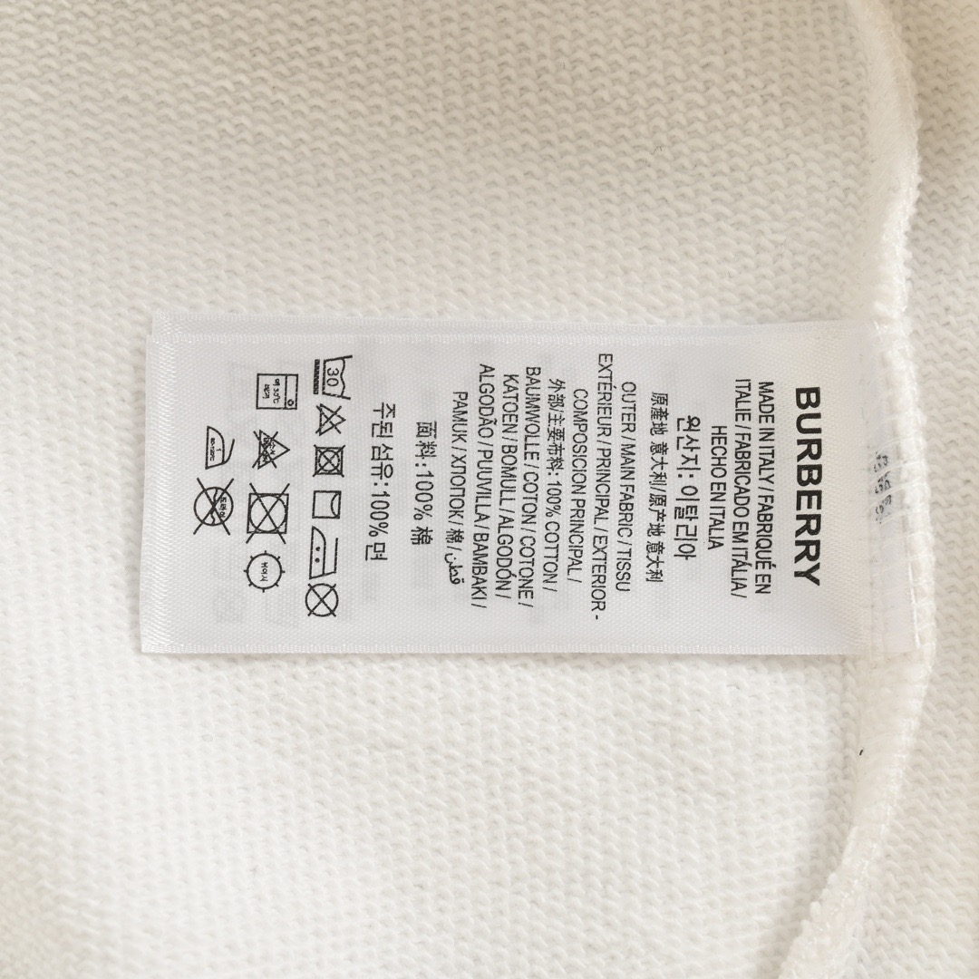 Burberry/巴宝莉 刺绣泰迪小熊连帽卫衣