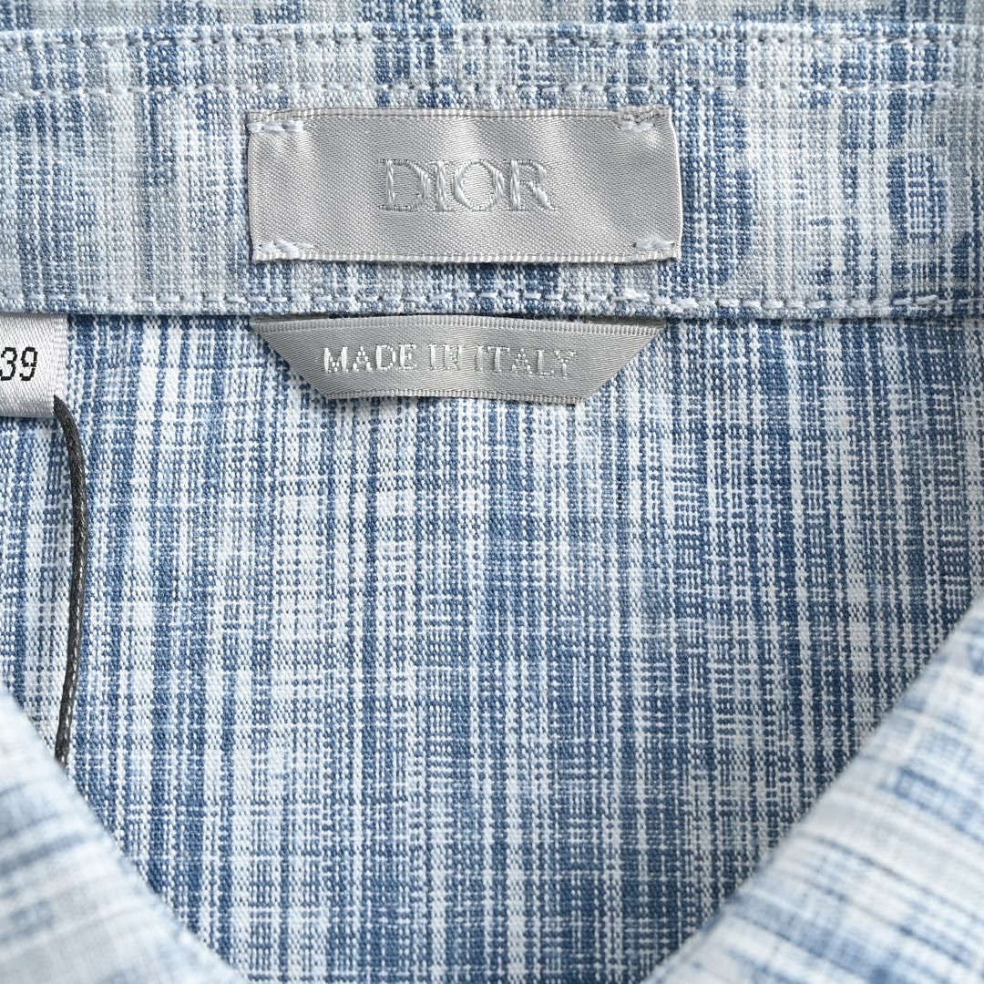 Dior/迪奥 22ss 经典满印老花牛仔衬衫外套