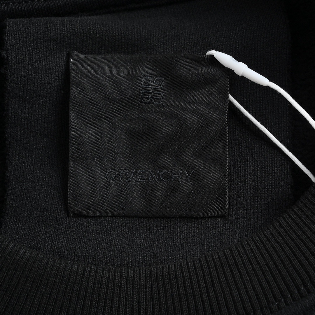 Givenchy/纪梵希 22Fw 彩虹渐变刺绣圆领卫衣