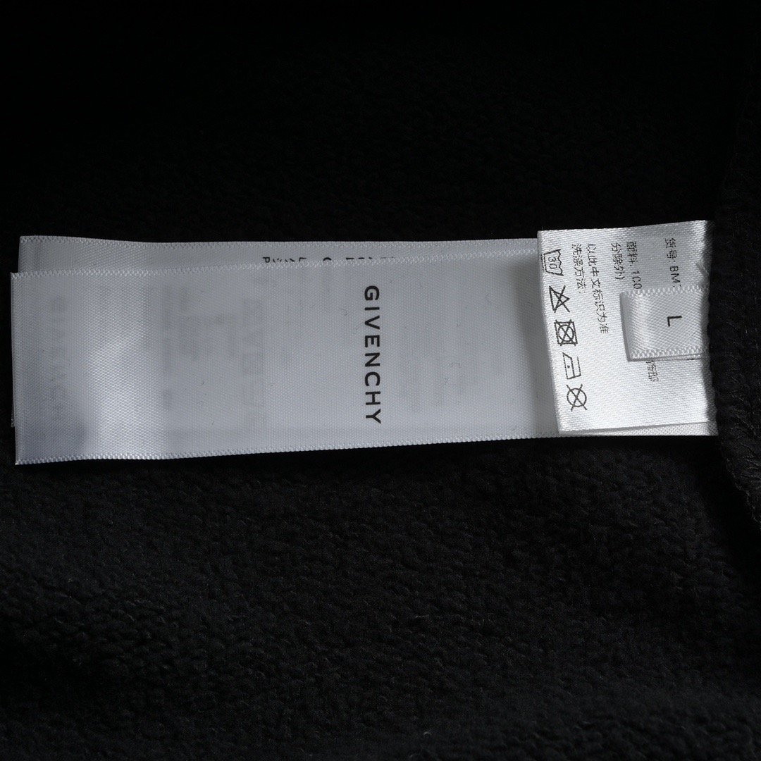 Givenchy/纪梵希 22Fw 彩虹渐变刺绣圆领卫衣