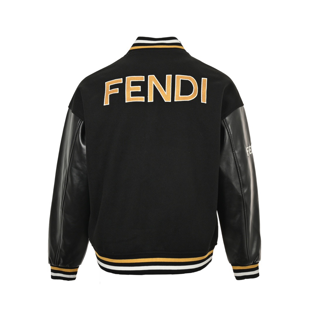 Fendi/芬迪 24Fw 小怪兽眼睛棒球服外套-莆田鞋,莆田鞋货源,高仿鞋,高仿鞋货源,安福档口,莆田高仿鞋,莆田鞋批发,高仿鞋批发,莆田高仿运动鞋,高仿运动鞋,莆田运动鞋 Fendi/芬迪 24Fw 小怪兽眼睛棒球服外套
