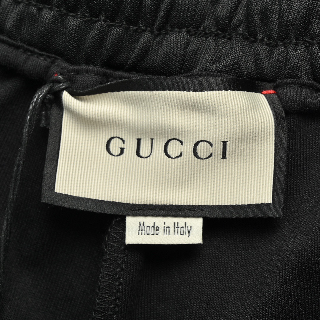 Gucci/古驰 经典侧边双G反光织带套装长裤