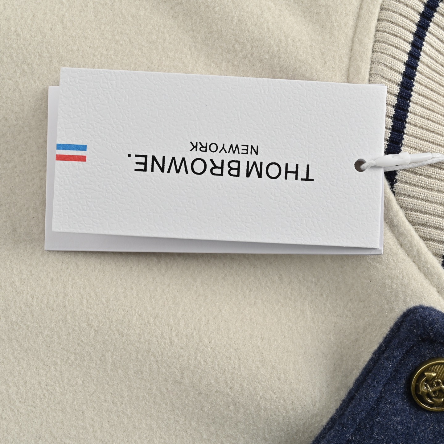 Thom Browne/汤姆布朗 拼接四杠棒球服夹克外套-莆田鞋,莆田鞋货源,高仿鞋,高仿鞋货源,安福档口,莆田高仿鞋,莆田鞋批发,高仿鞋批发,莆田高仿运动鞋,高仿运动鞋,莆田运动鞋 Thom Browne/汤姆布朗 拼接四杠棒球服夹克外套