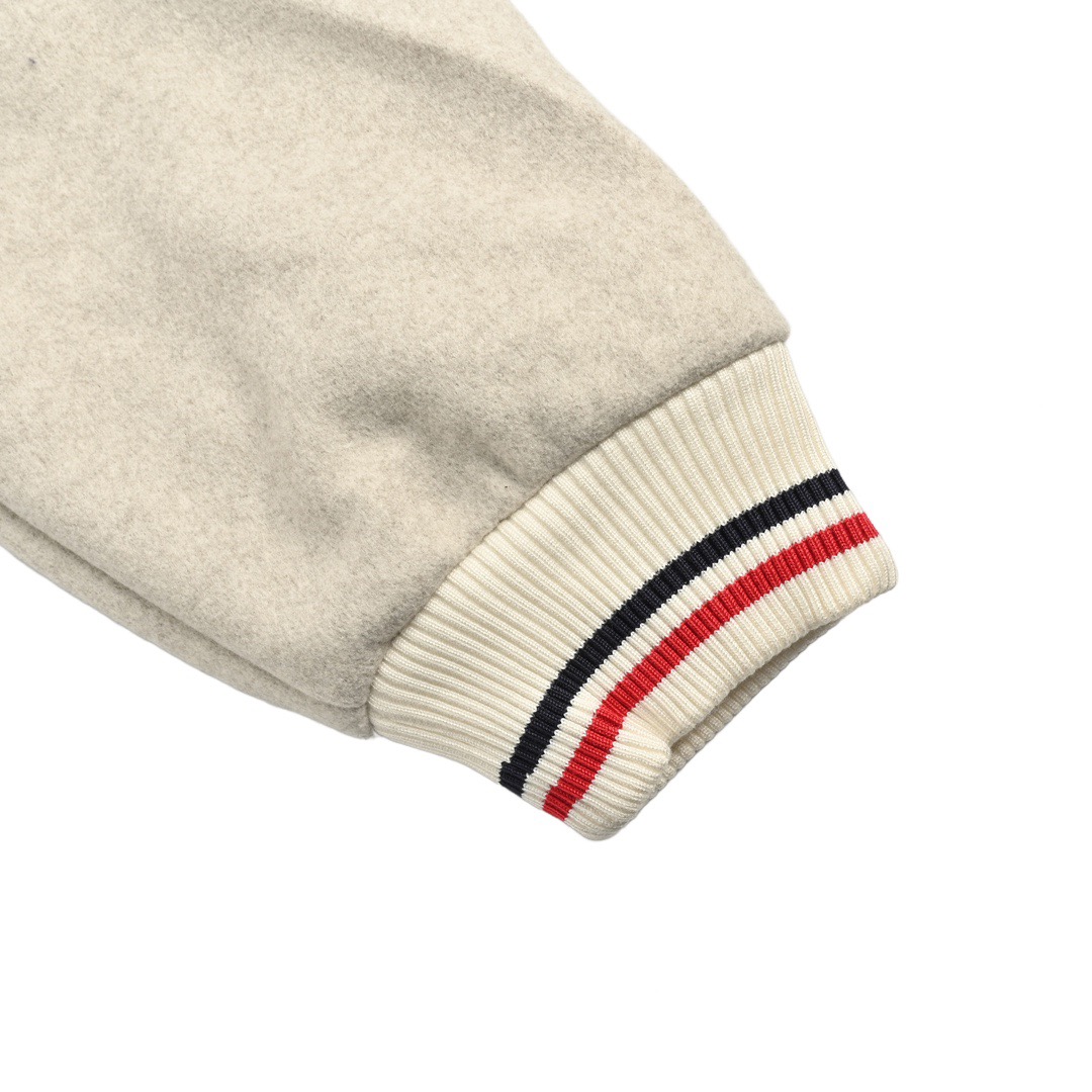 Thom Browne/汤姆布朗 双色拼接棒球服夹克外套