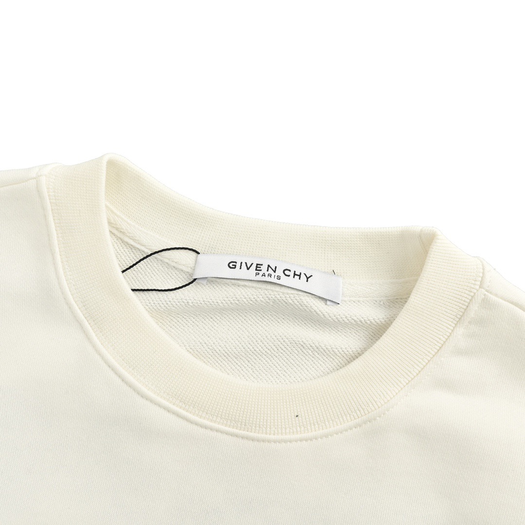 GIVENCHY/纪梵希 24Fw 前后腰果花刺绣logo圆领卫衣-莆田鞋,莆田鞋货源,高仿鞋,高仿鞋货源,安福档口,莆田高仿鞋,莆田鞋批发,高仿鞋批发,莆田高仿运动鞋,高仿运动鞋,莆田运动鞋 GIVENCHY/纪梵希 24Fw 前后腰果花刺绣logo圆领卫衣