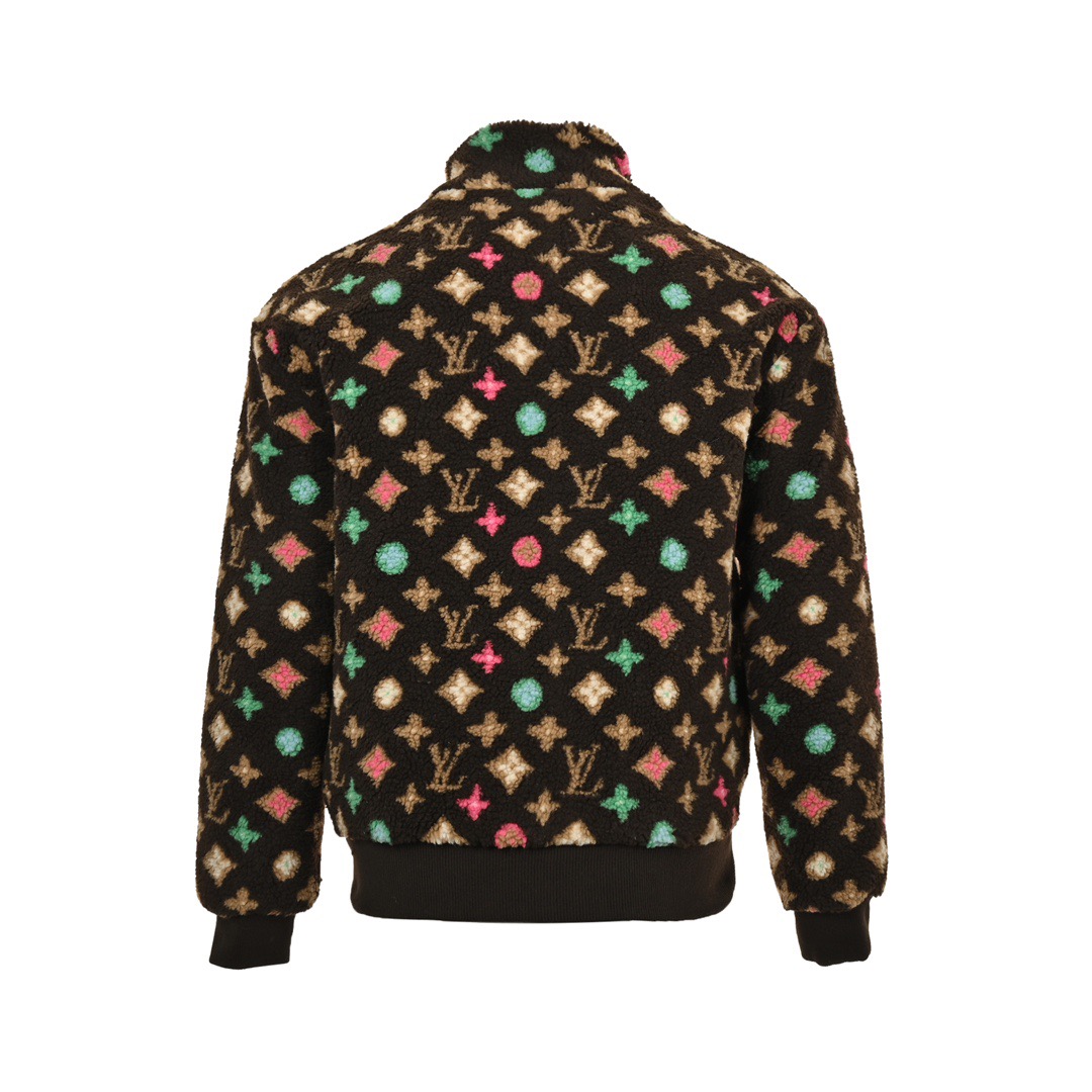 Louis Vuitton/路易威登 满印老花摇粒绒拉链外套