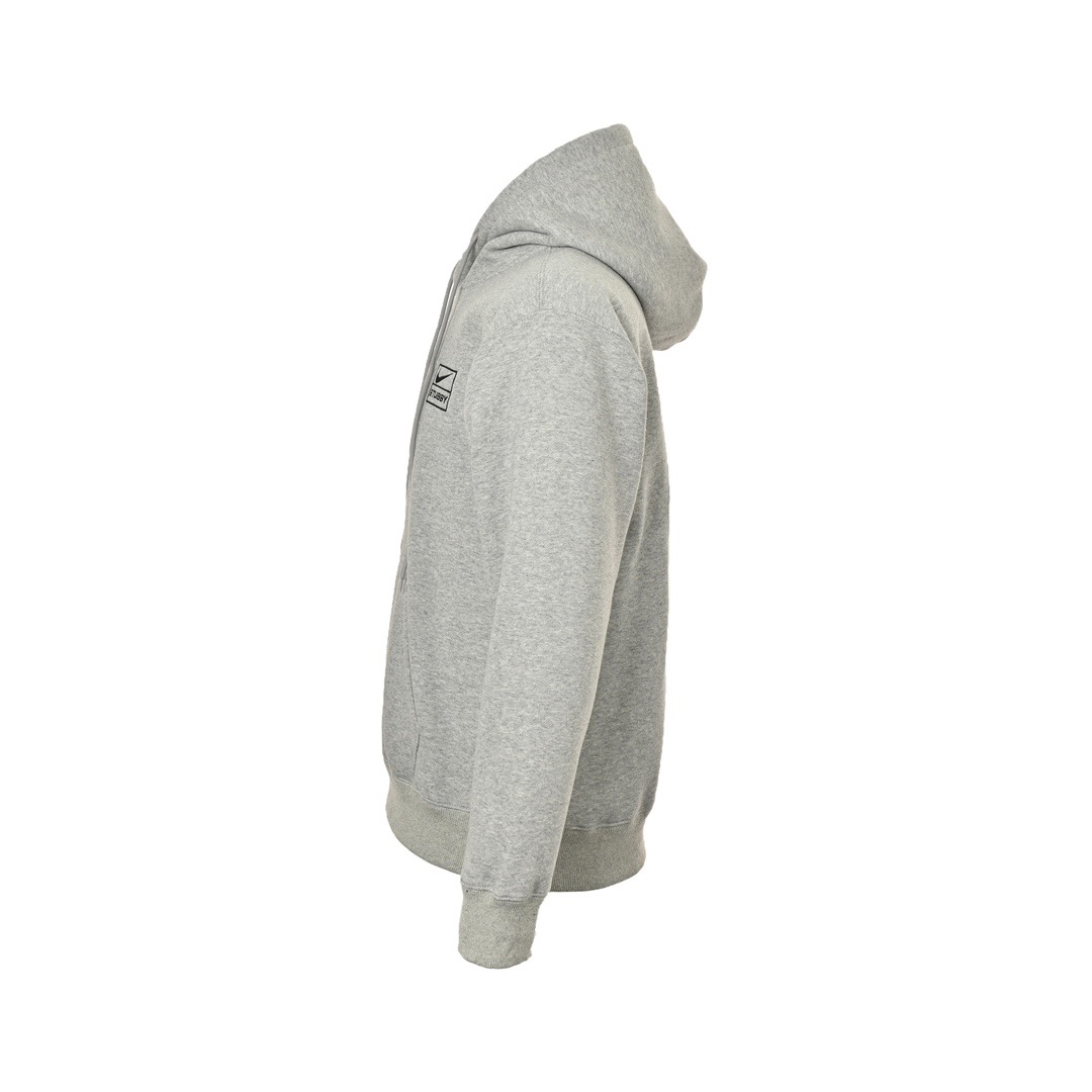 Stussy & Nike 联名款刺绣logo纯色连帽卫衣