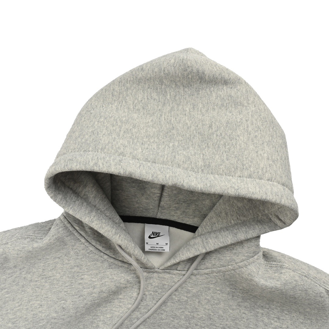 Stussy & Nike 联名款刺绣logo纯色连帽卫衣