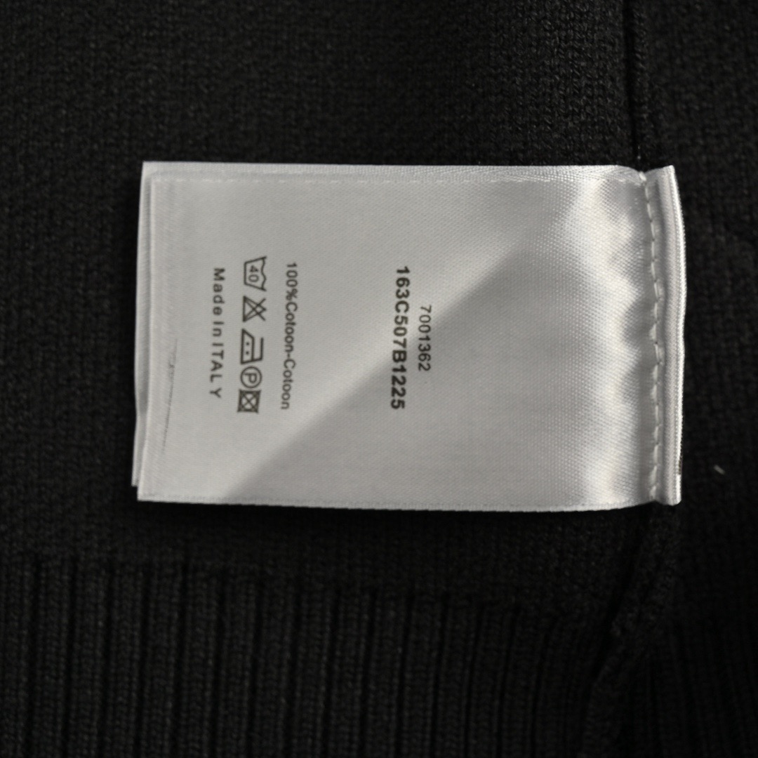 Dior/迪奥 24Fw 口袋老花贴布图案针织套头毛衣