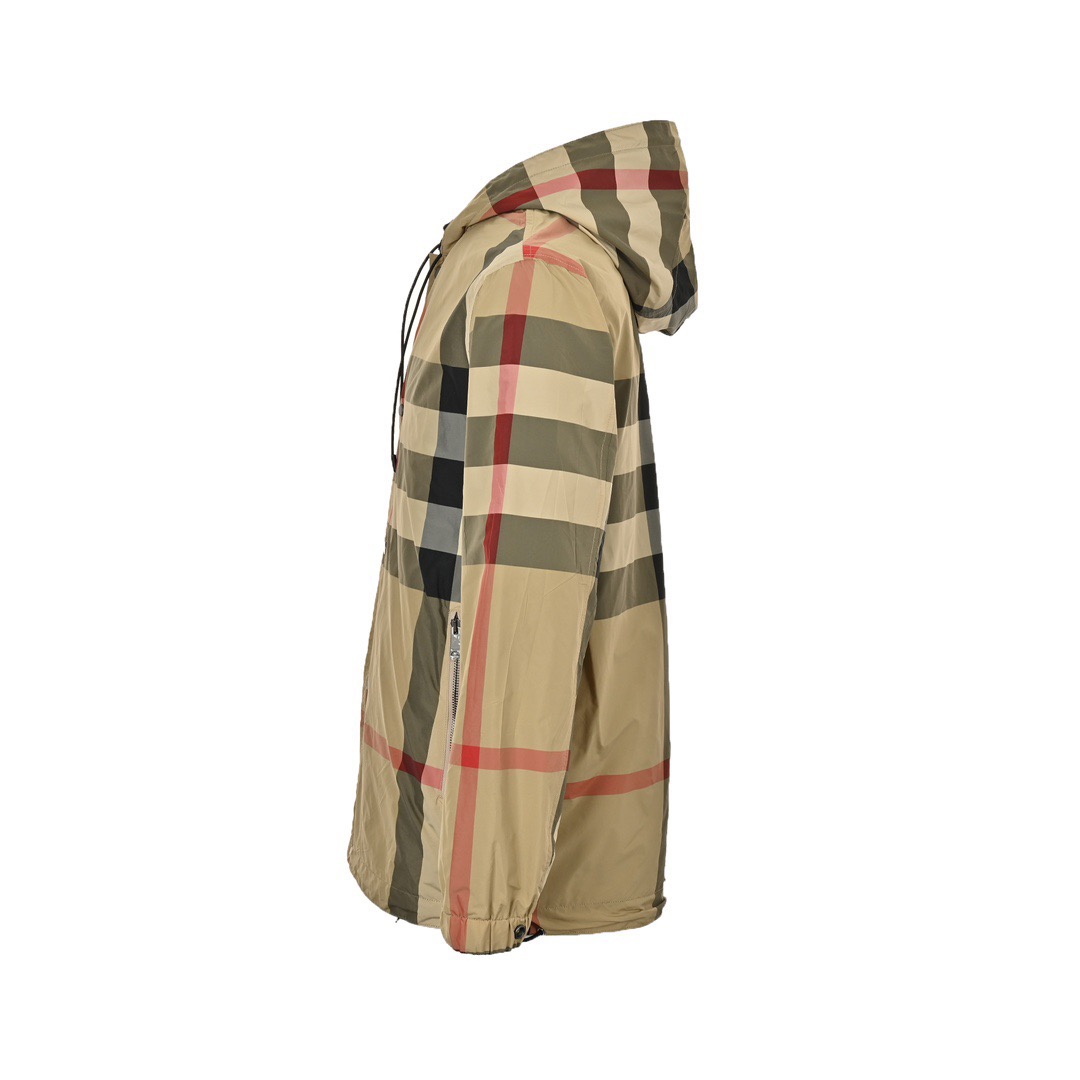 Burberry/巴宝莉 经典大格纹双面穿风衣夹克外套