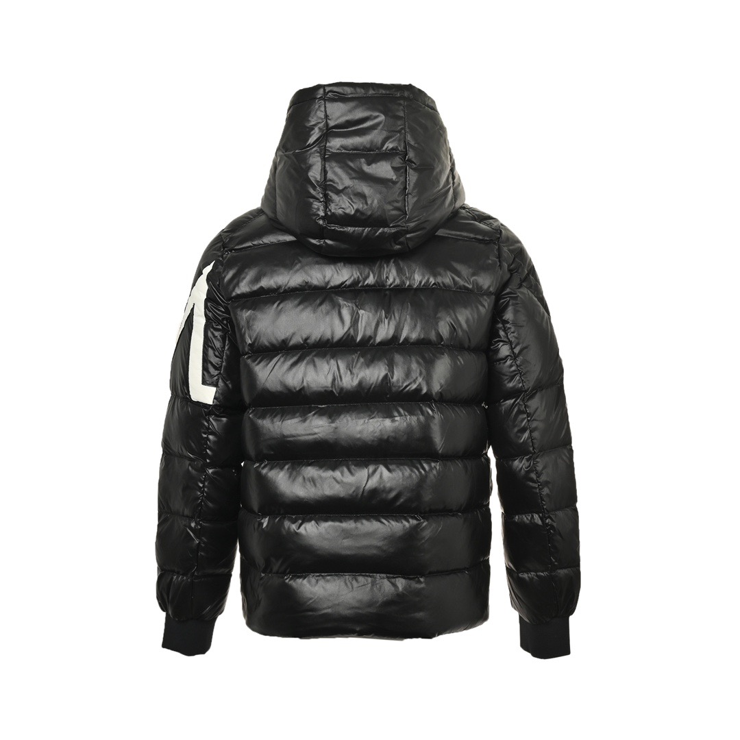 Moncler/蒙口22Fw corydale双峰款条纹连帽羽绒服