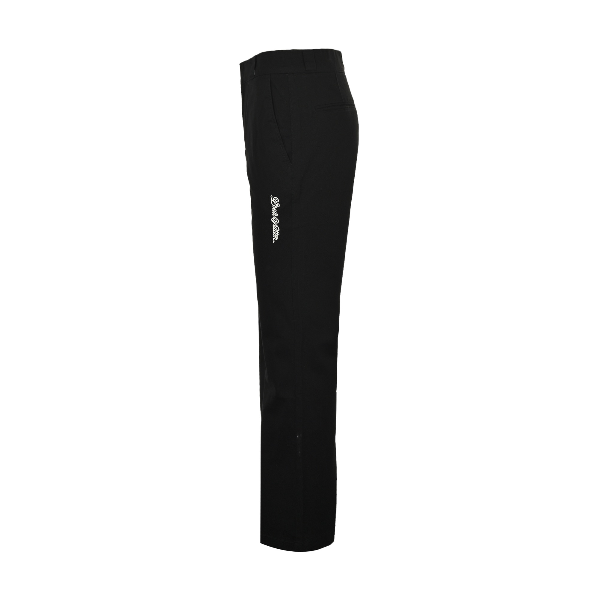 Louis Vuitton/路易威登 25ss 刺绣字母后袋贴饰喇叭长裤