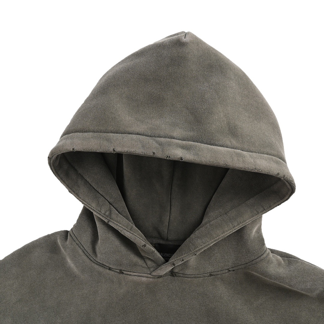 Balenciaga/巴黎世家 24Fw 东京限定灯塔加绒连帽卫衣