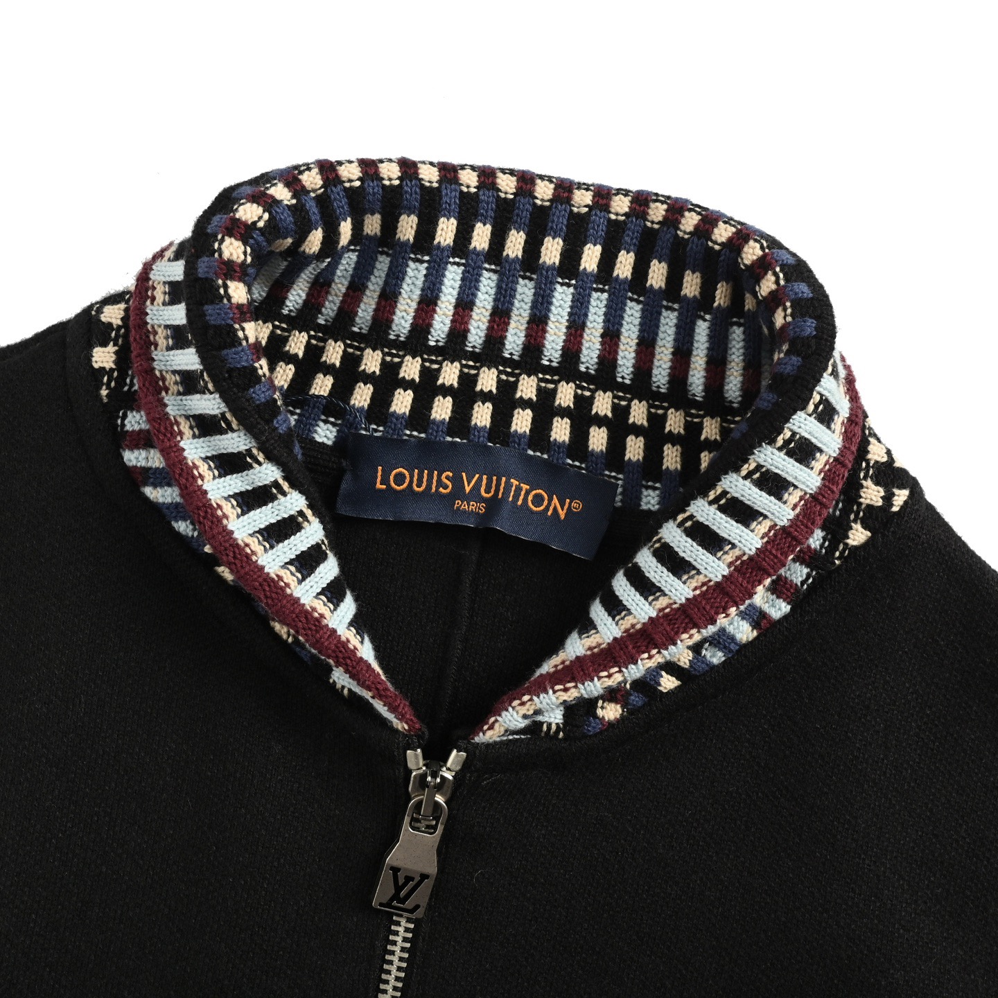 Louis Vuitton/路易威登 25Fw 刺绣徽标针织毛衣夹克外套