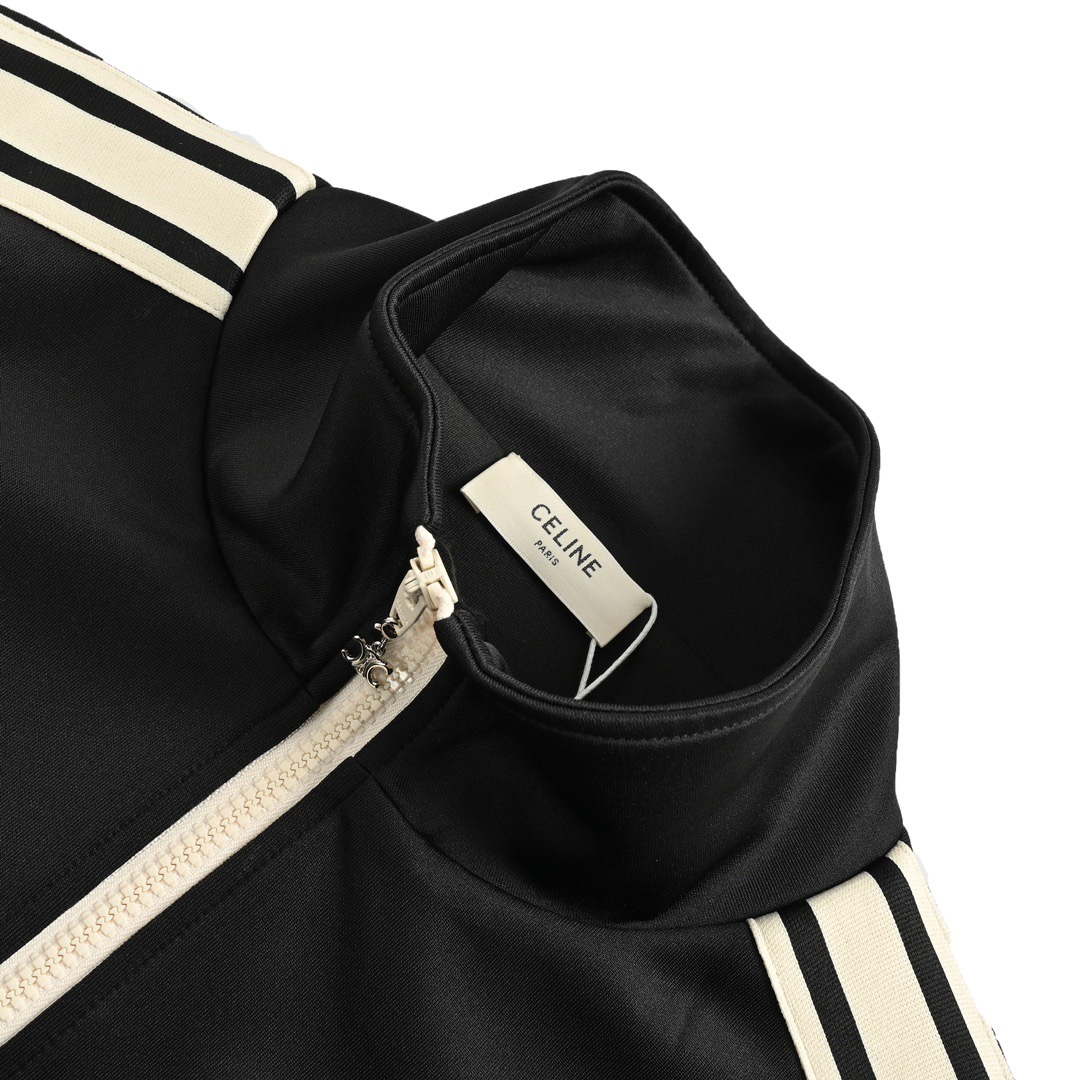 Celine /赛琳 23Fw 经典小标织带套装外套