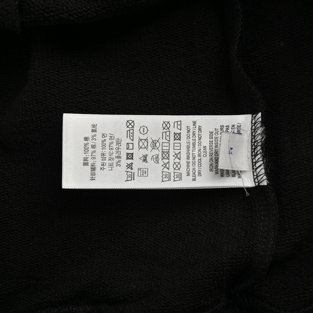 Burberry/巴宝莉 24Fw 蓝色刺绣战马小标圆领卫衣