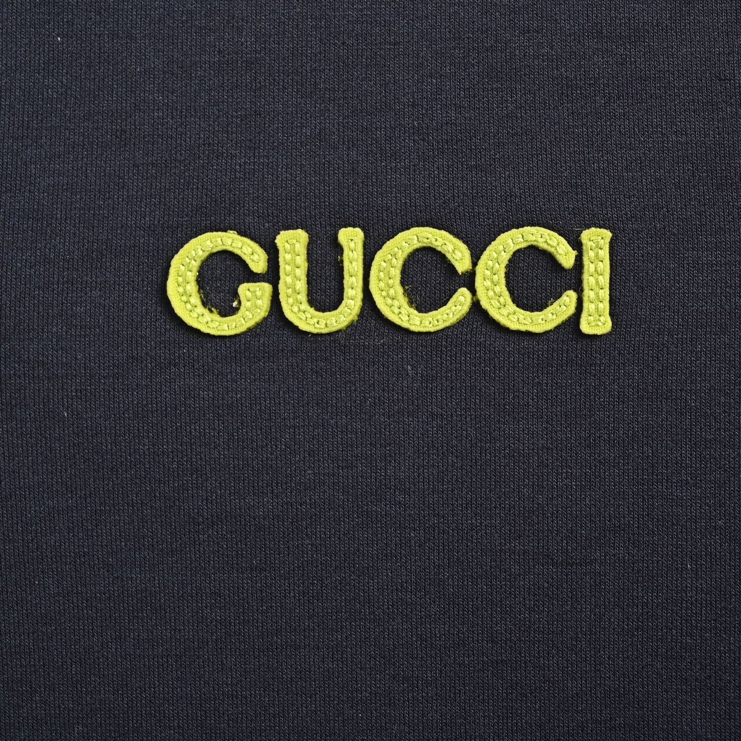 Gucci/古驰 25Fw 刺绣徽标太空棉套装半拉链卫衣