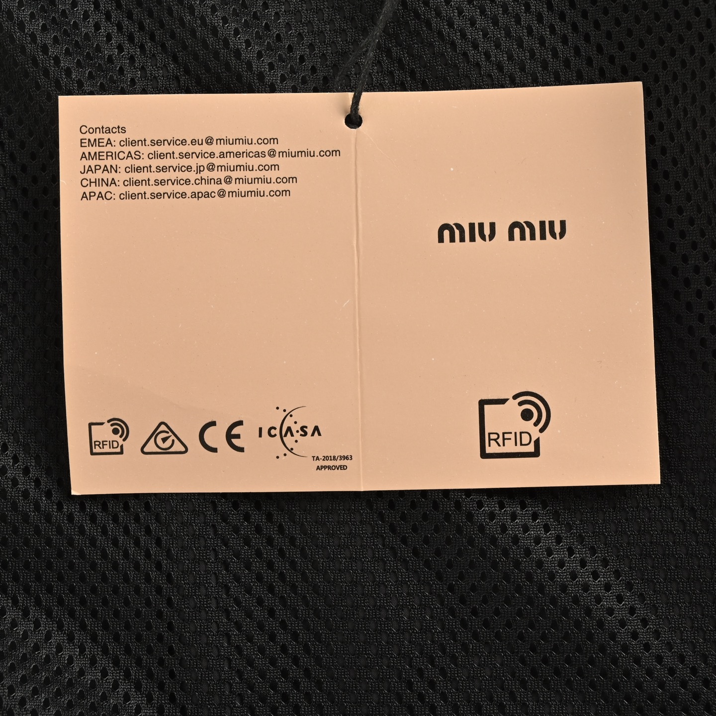 Miu Miu/缪缪 25Fw 小标连帽风衣夹克外套