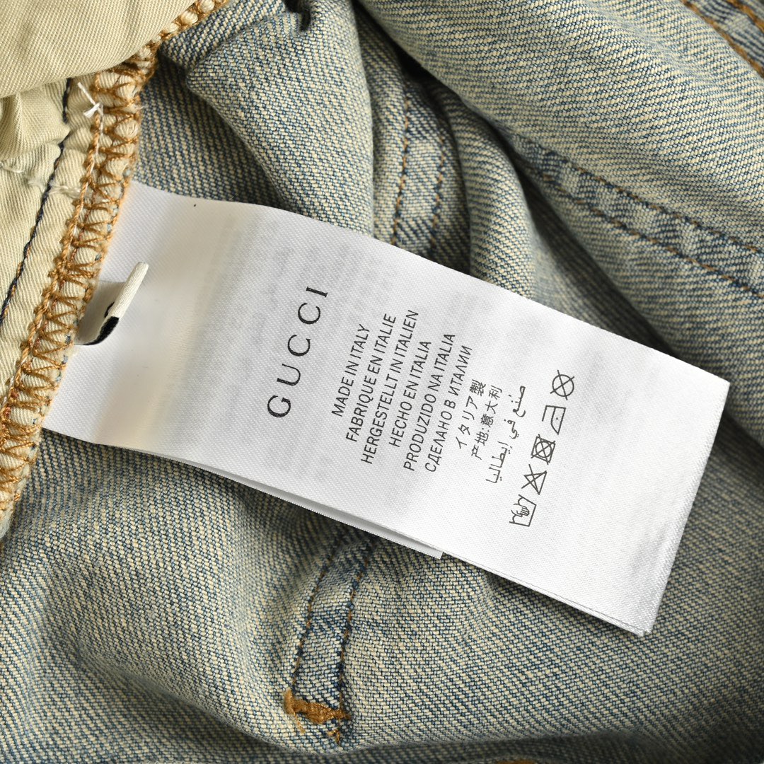 Gucci/古驰 龙年限定牛仔裤