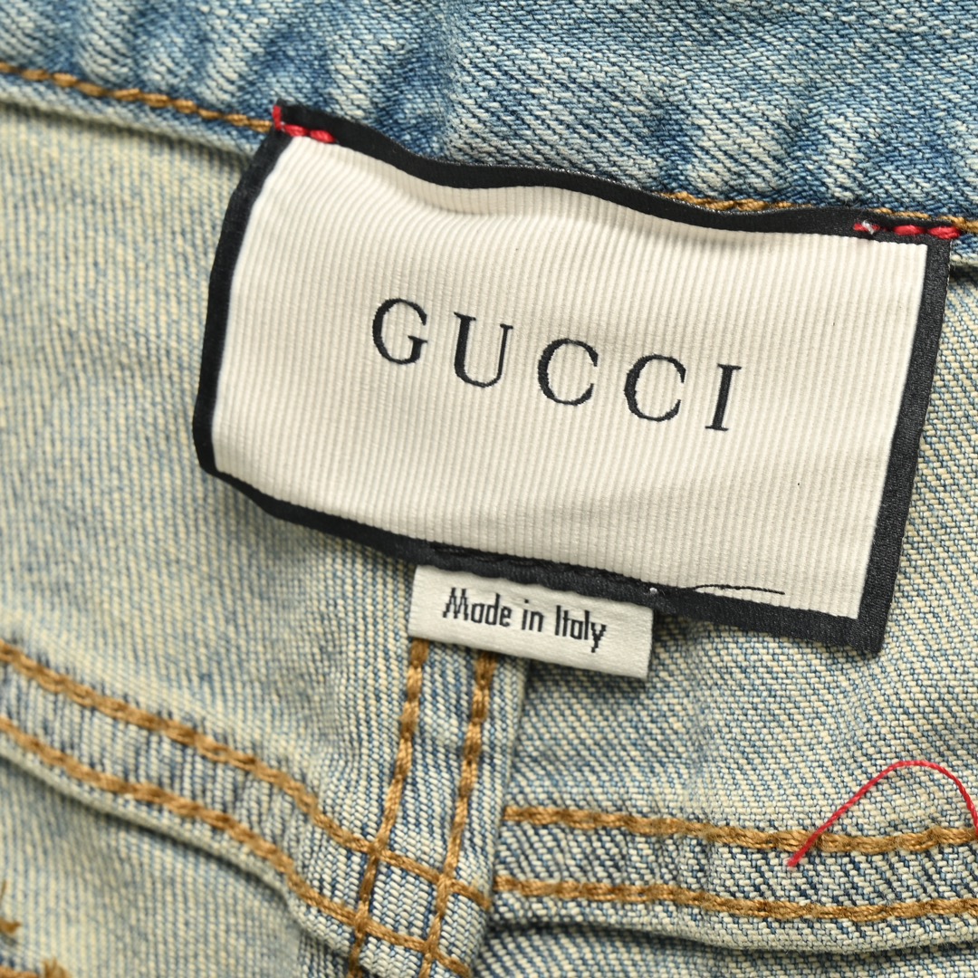 Gucci/古驰 龙年限定牛仔裤