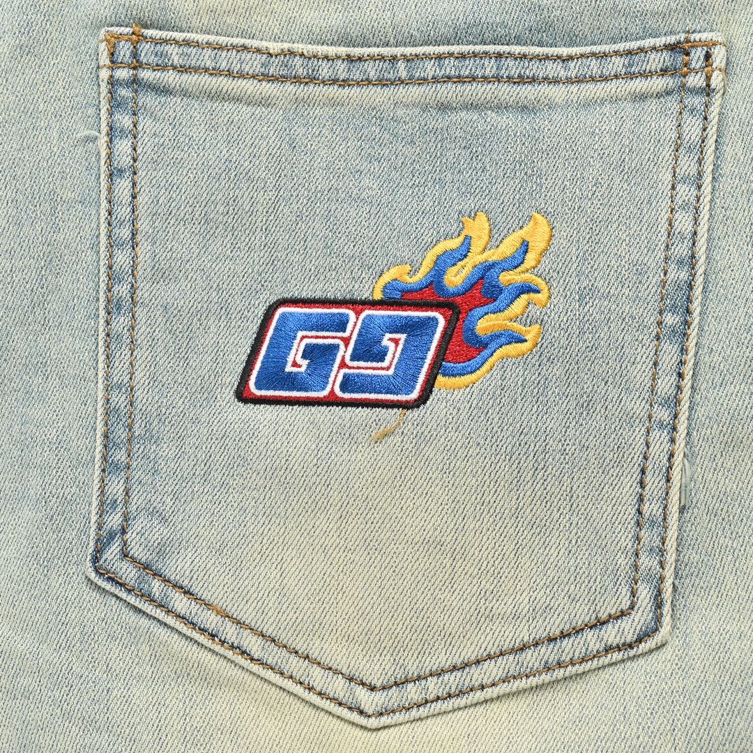 Gucci/古驰 龙年限定牛仔裤