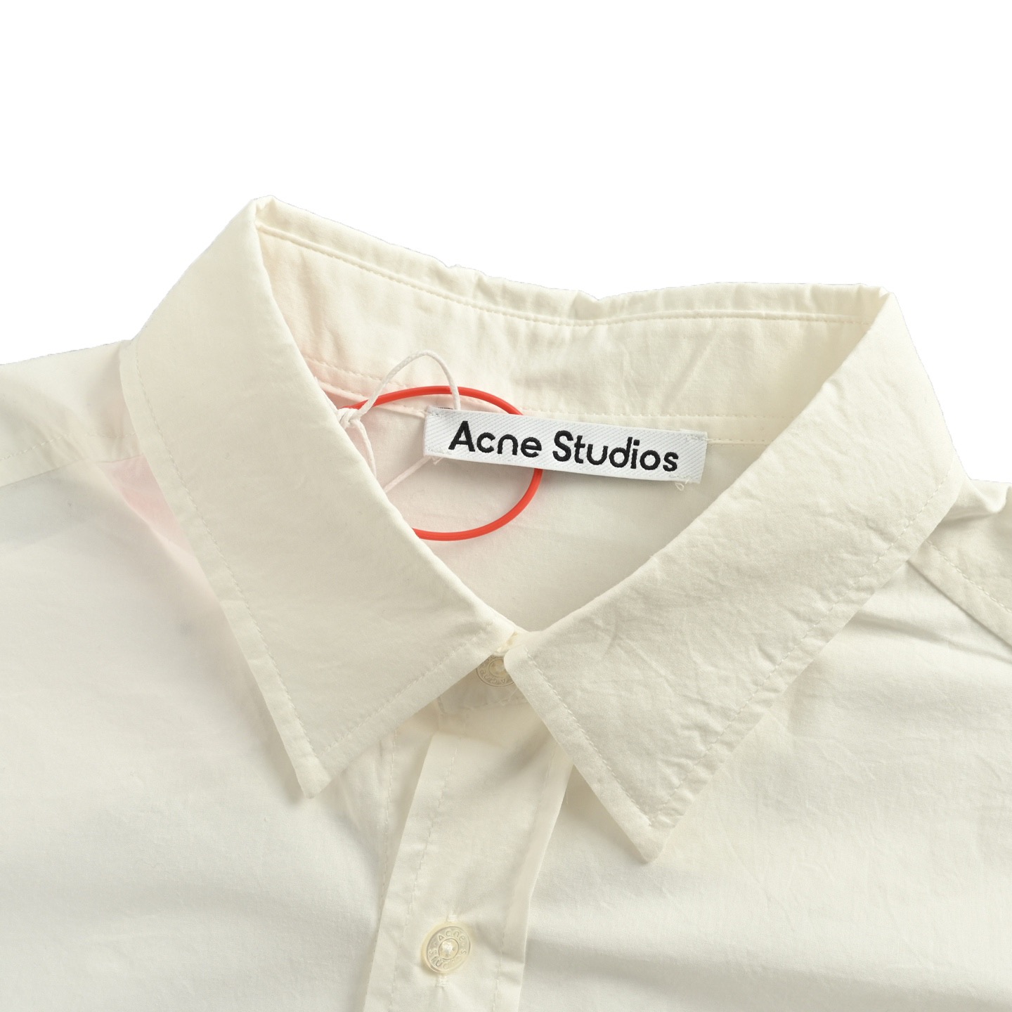 Acne Studios 25Fw 提花徽标廓形衬衫