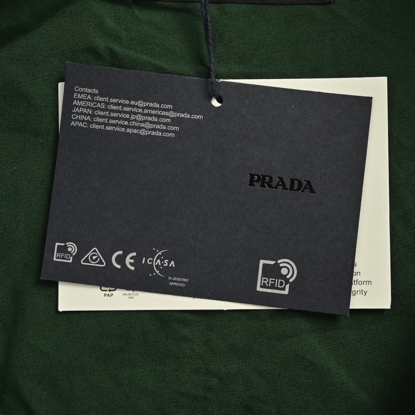 Prada/普拉达 25Fw 小标拼色夹克外套