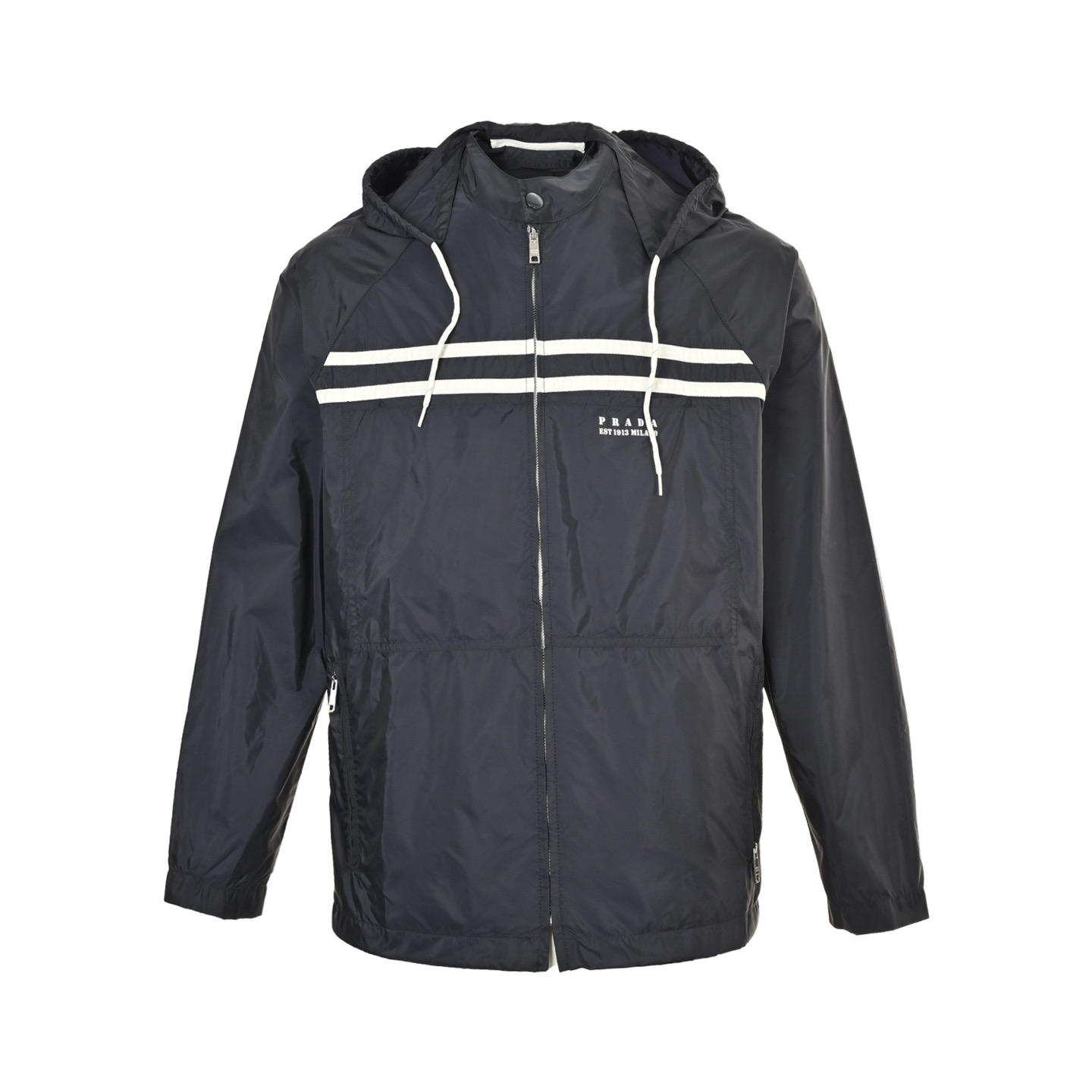 本地自取:💰320
Prada/普拉达 25Fw 徽标印花尼龙夹克外套
面料依旧采用再生尼龙面料,质地轻盈,帽子可拆卸设计,不同场景需求轻松转换
Size:S-XL