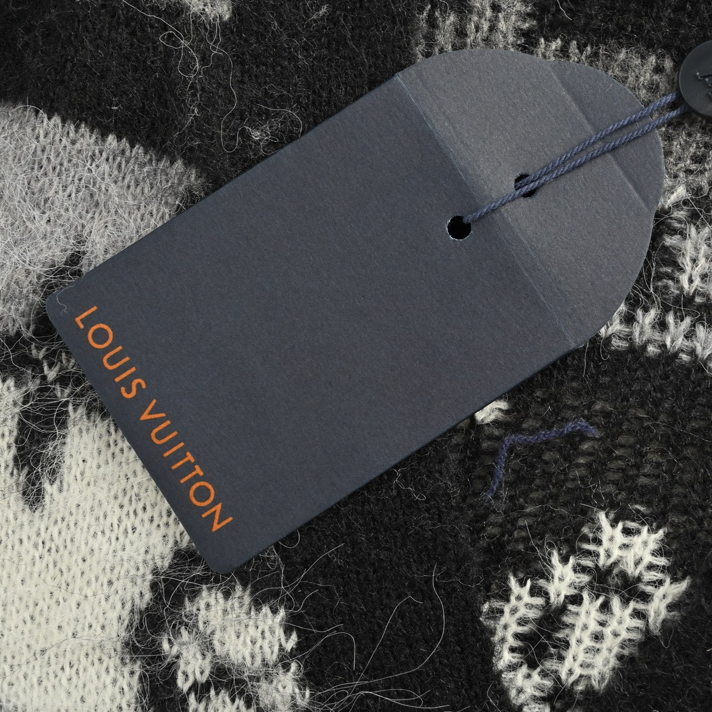 Louis Vuitton/路易威登 24Fw Monogram老花马海毛开衫毛衣