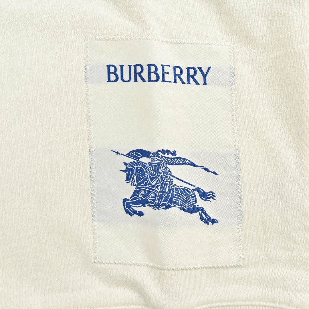 Burberry/巴宝莉 24Fw 战马贴布圆领卫衣