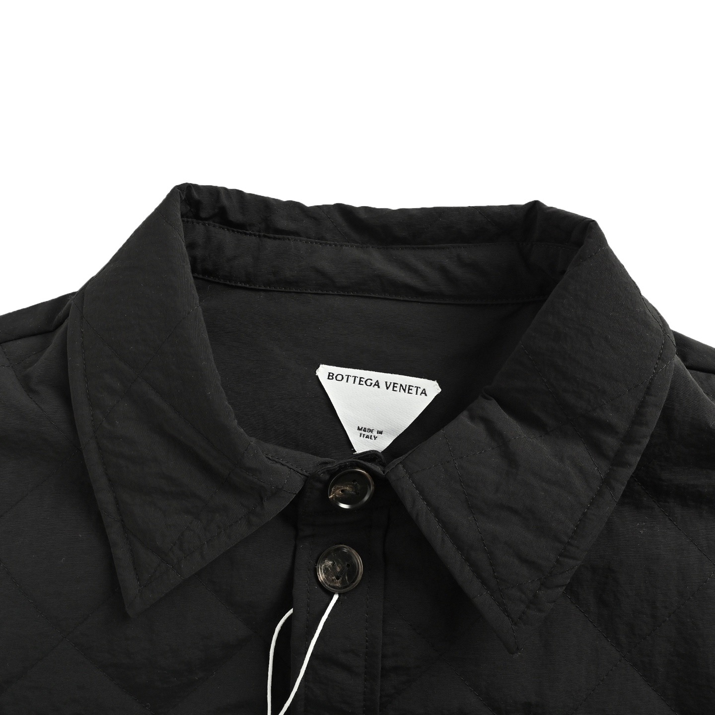 Bottega Veneta/BV 口袋编织标识绗缝棉服外套