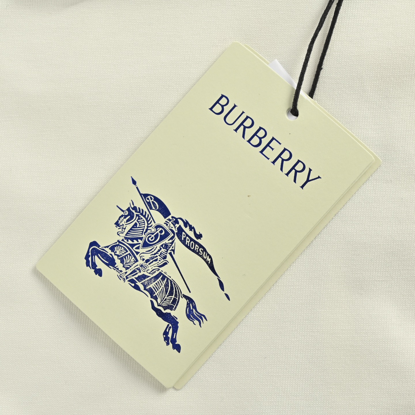 Burberry/巴宝莉 25Fw 字母帆船彩绘印花长袖T恤 黑色 白色
