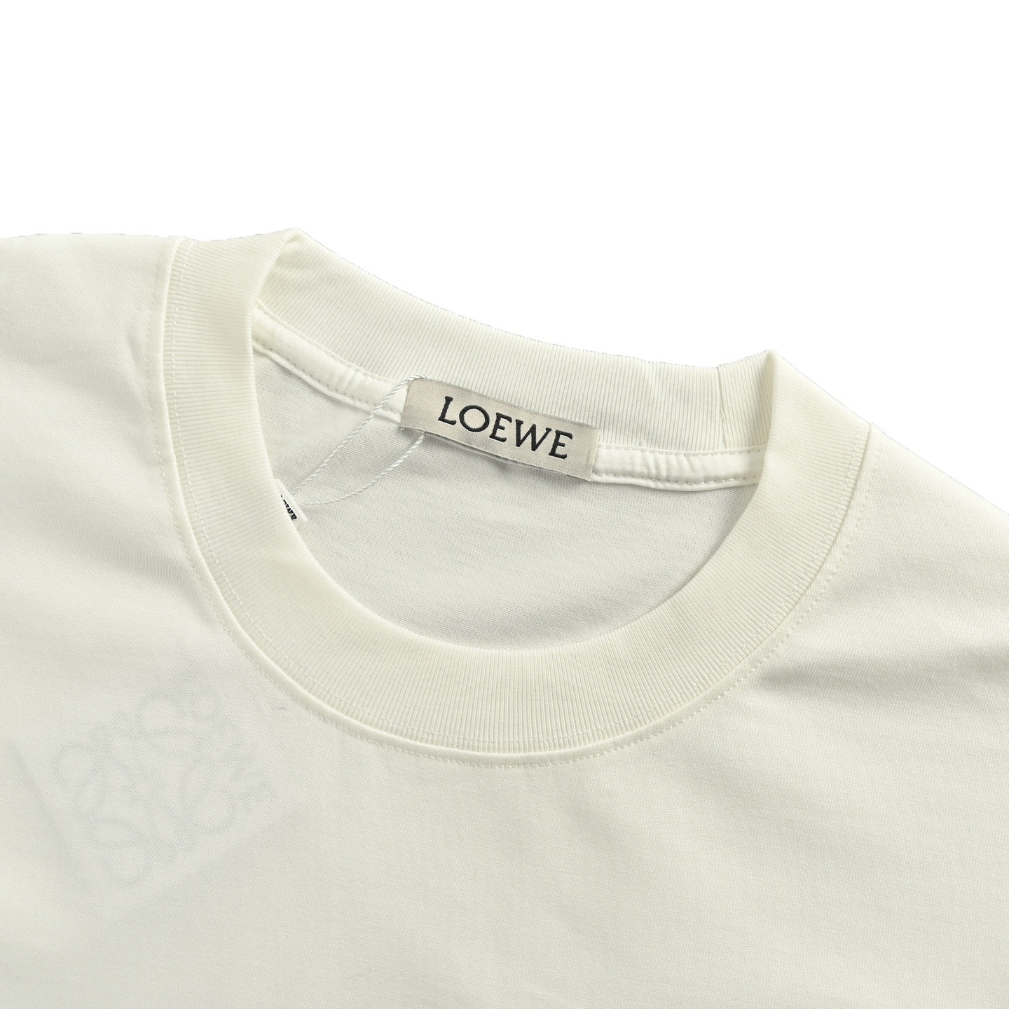 Loewe/罗意威 25Fw 镂空logo徽标重叠口袋长袖T恤