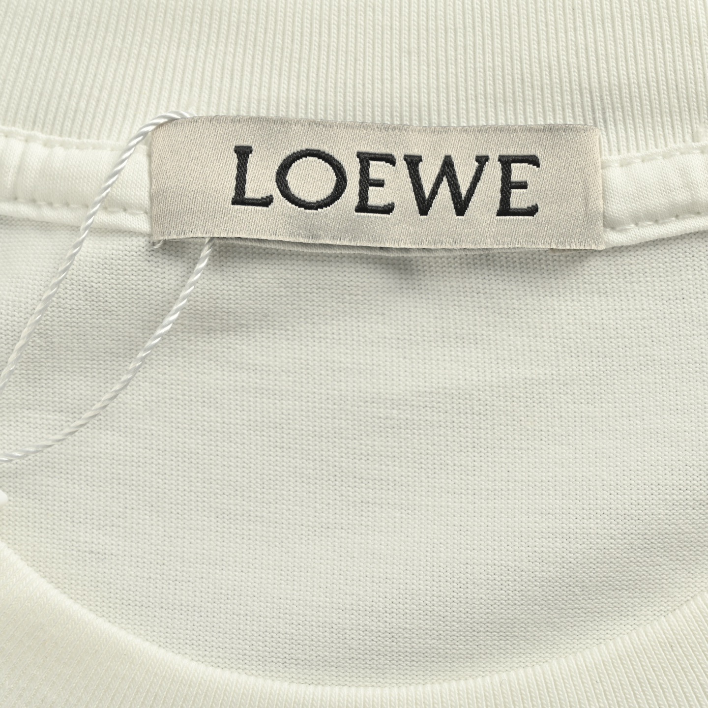 Loewe/罗意威 25Fw 镂空logo徽标重叠口袋长袖T恤