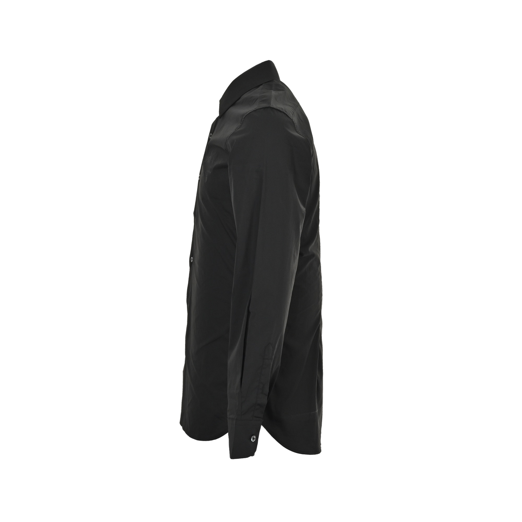 Prada/普拉达 25ss 烫图字母logo印花衬衫