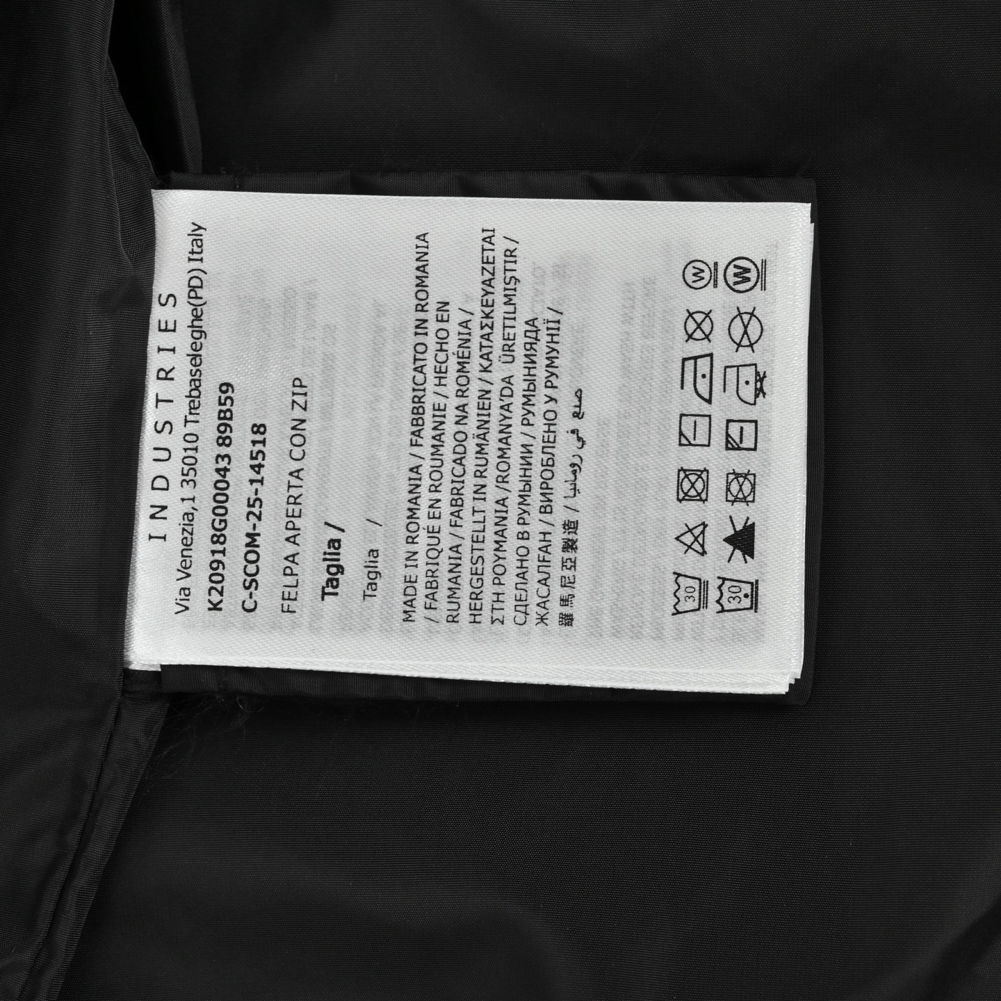 Moncler/蒙口 25Fw 口袋徽标羊羔绒外套