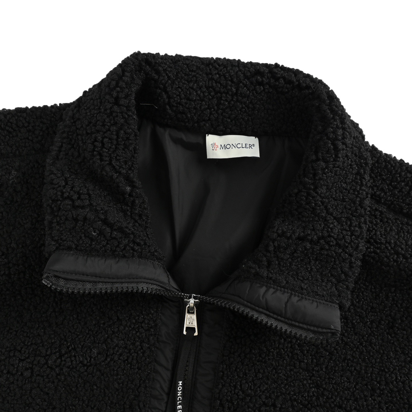 Moncler/蒙口 25Fw 口袋徽标羊羔绒外套