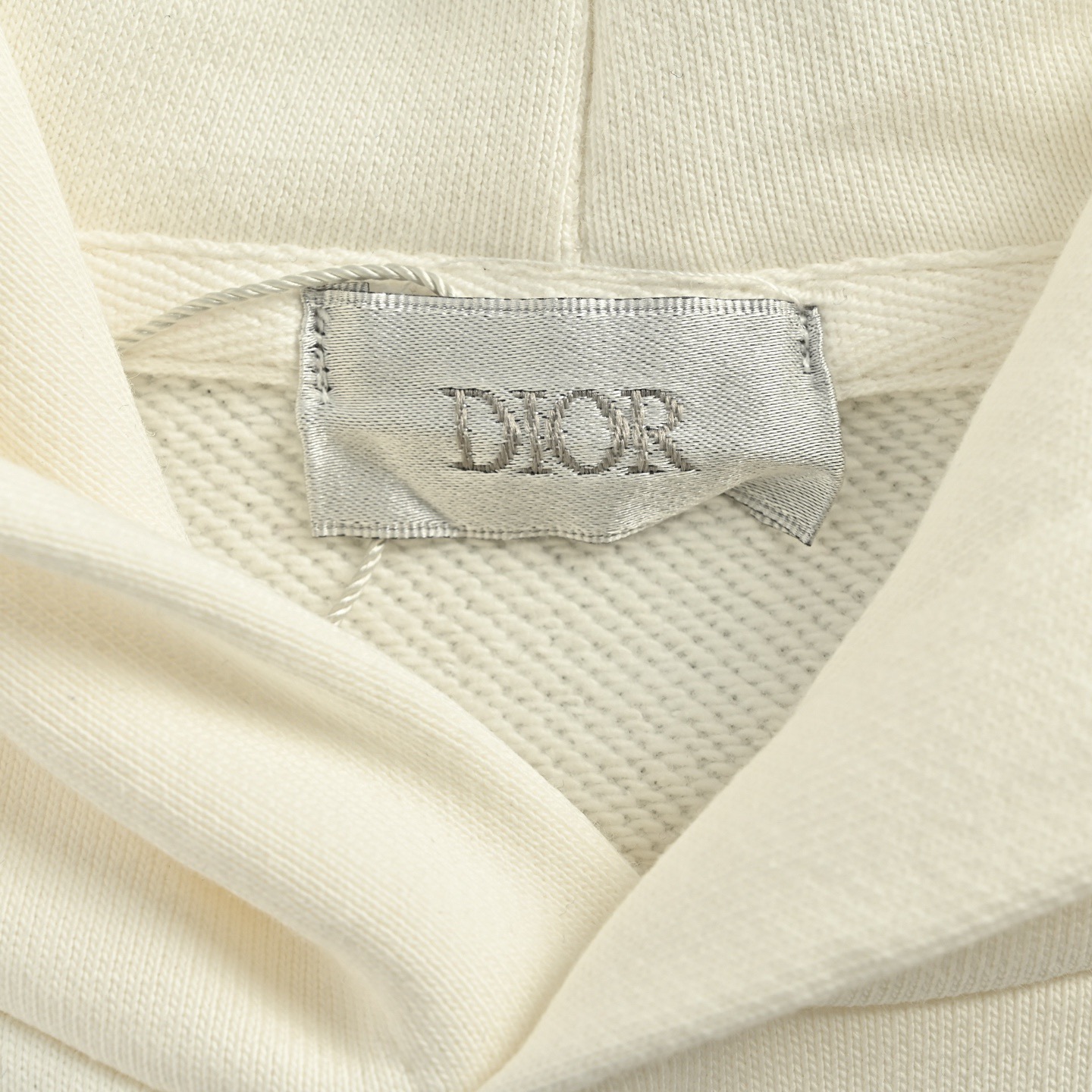 DIOR AND HYLTON NEL 联名系列 Doir For My Real Friends 标志刺绣 连帽 白色 蓝色