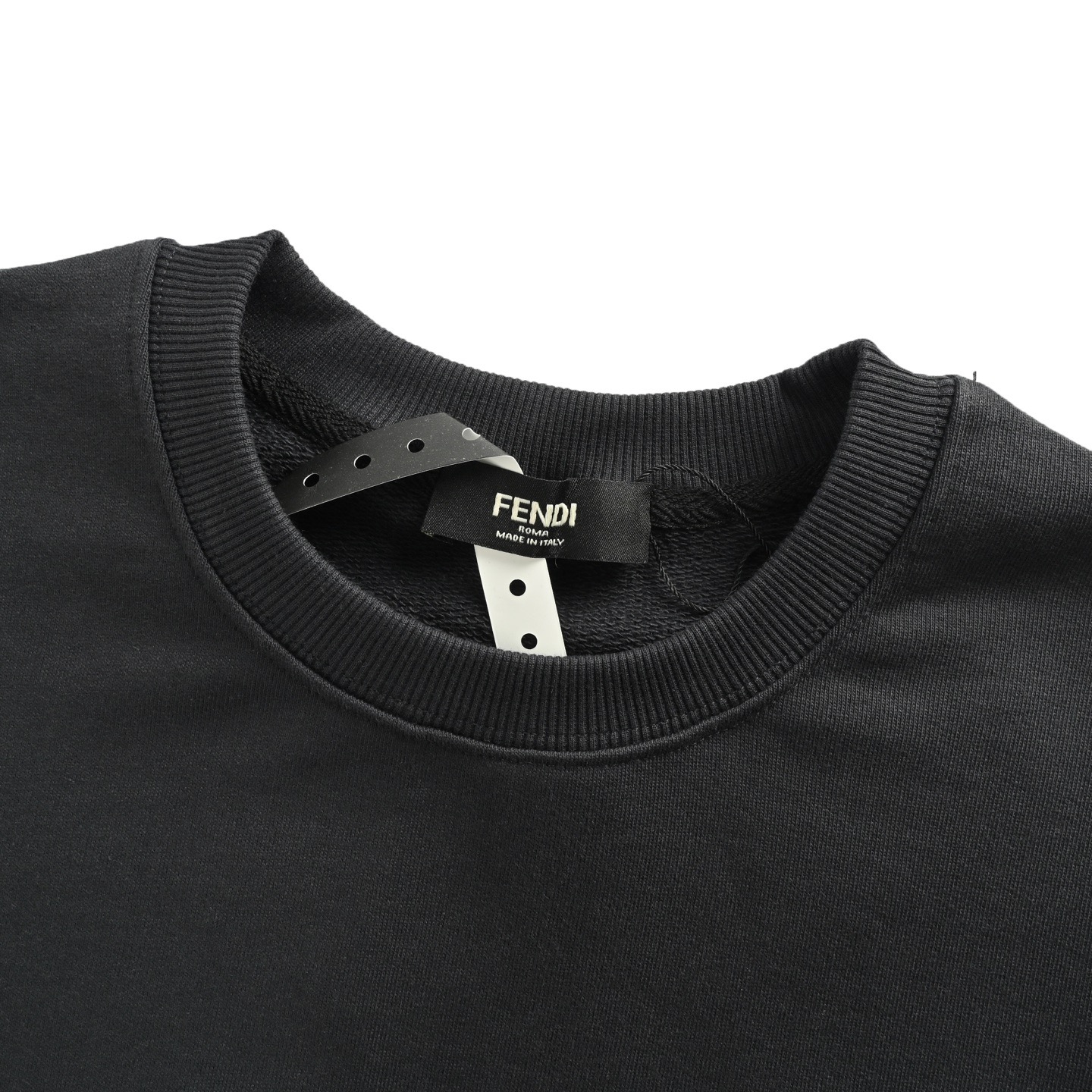 Fendi/芬迪 倒三角趣味印花拼接圆领卫衣