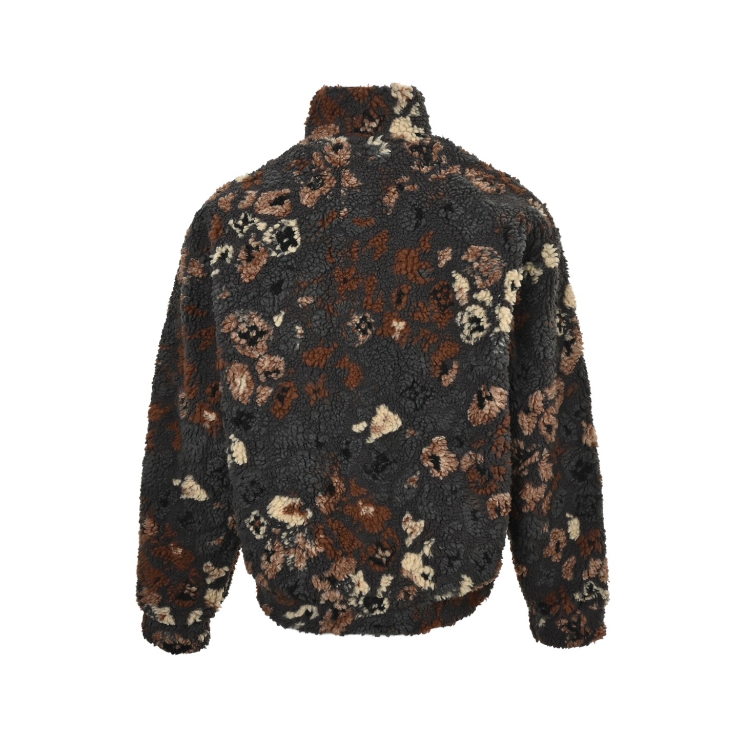 Louis Vuitton & Nigo 花型双面穿抓绒羊羔绒外套