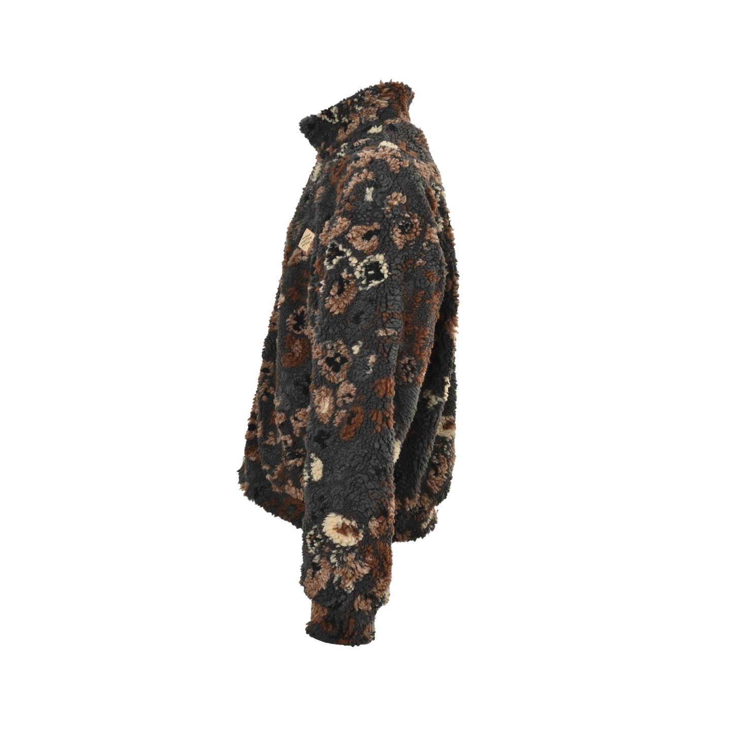 Louis Vuitton & Nigo 花型双面穿抓绒羊羔绒外套