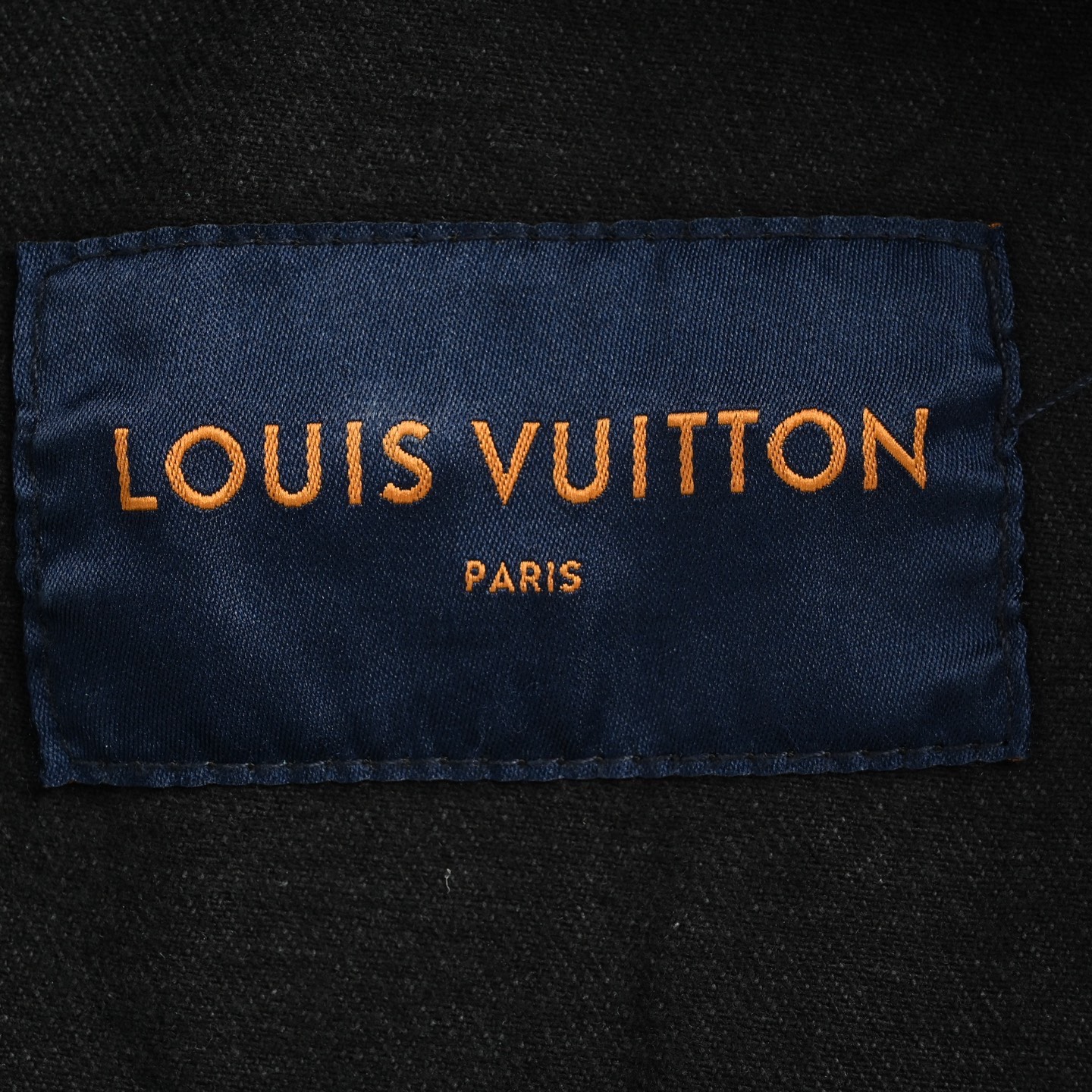 Louis Vuitton/路易威登 24Fw 满幅刺绣老花渐变水洗套装牛仔外套