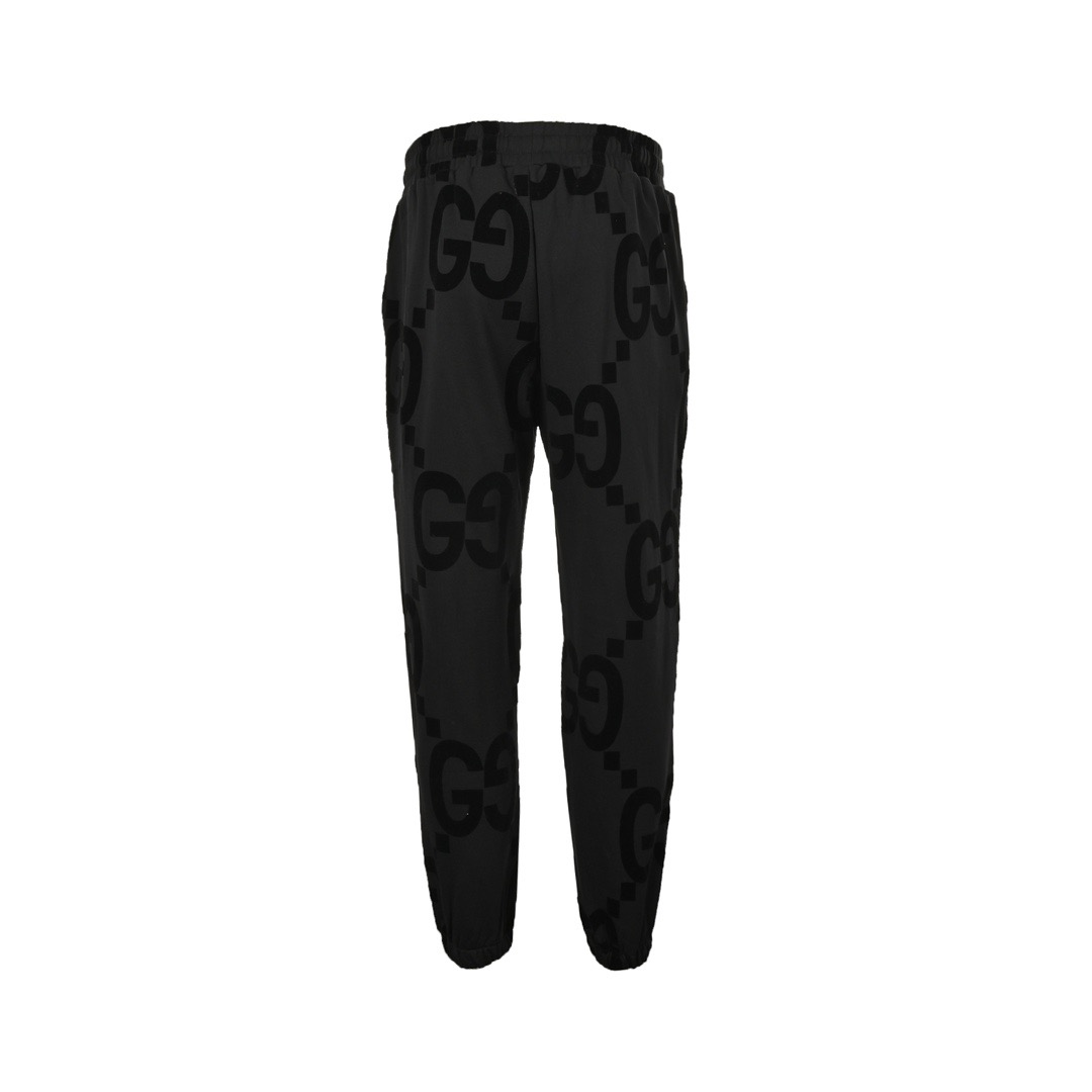 Gucci/古驰 24Fw 双G植绒印花套装长裤