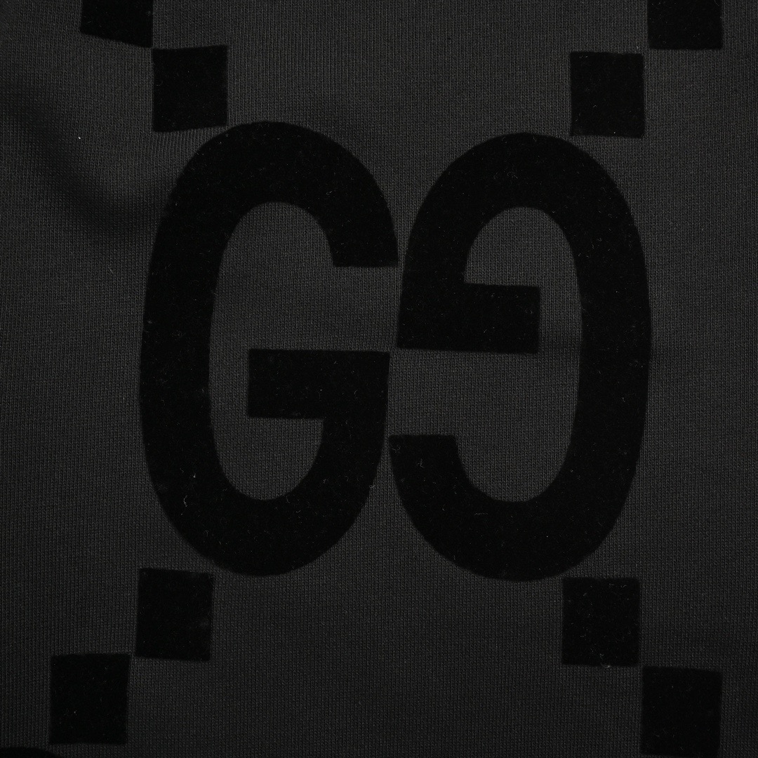 Gucci/古驰 24Fw 双G植绒印花套装长裤